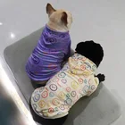 Dog Clothes Clothes Factory Dogs Fashionable Printed Dog Clothes Warm Autumn And Winter Wear Hat Pet Hoodies