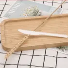 White cutlery combo set disposable knife 18cm light cutlery