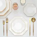 Irregular Factory Supplier Personalized Porcelain Flat Plates