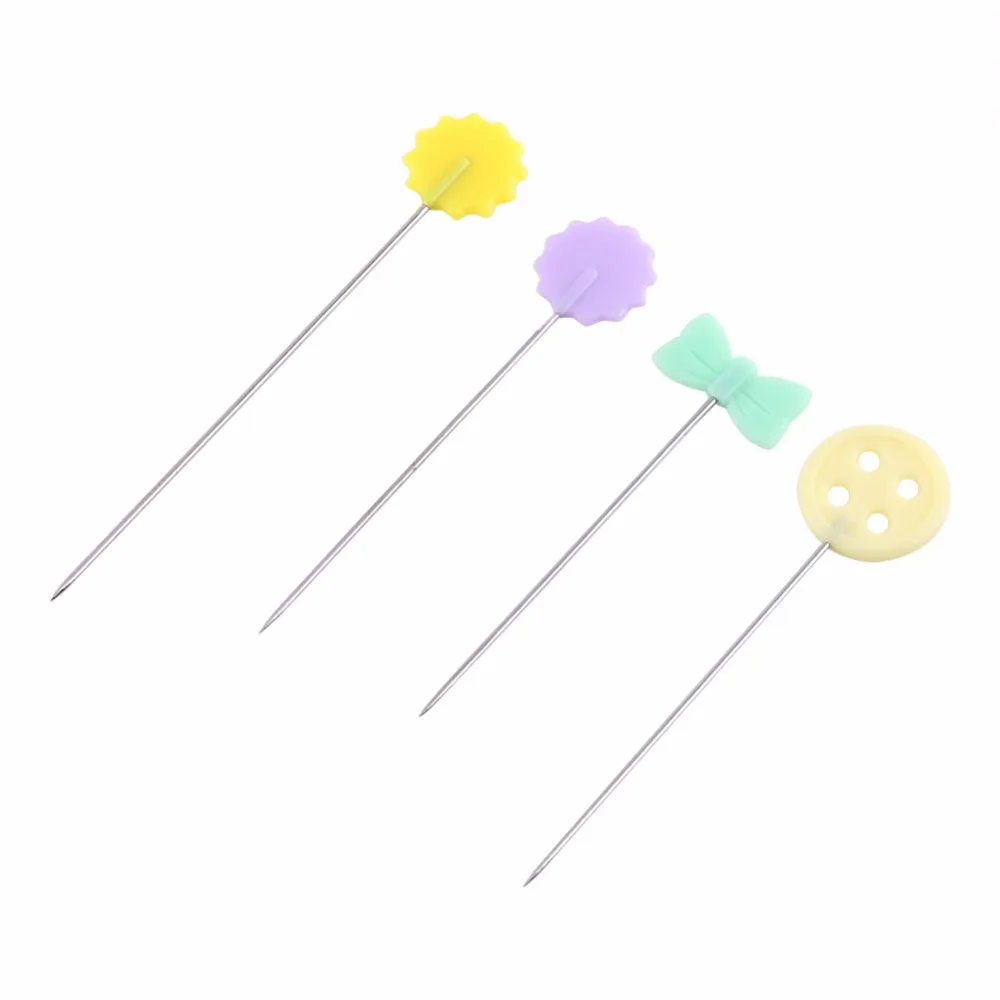 100Pcs/lot Sewing Accessories Patchwork Pins Sewing Pin With Box DIY Sewing Patchwork Pins Quilting tool