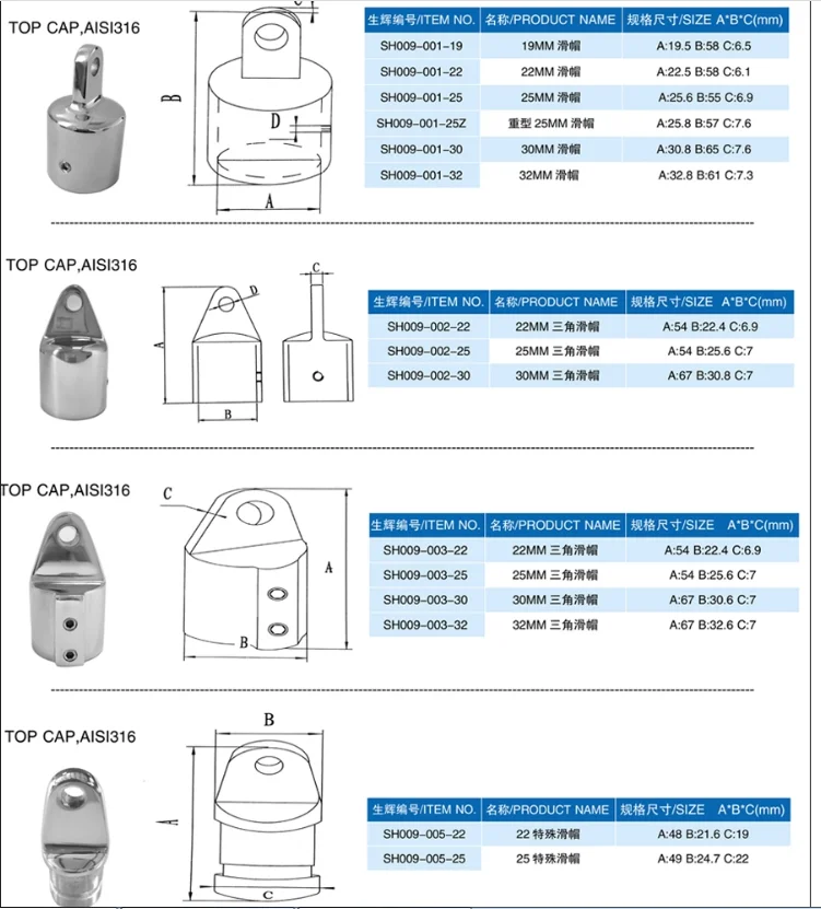 product 316 stainless steel bimini top for inflatable boat-3