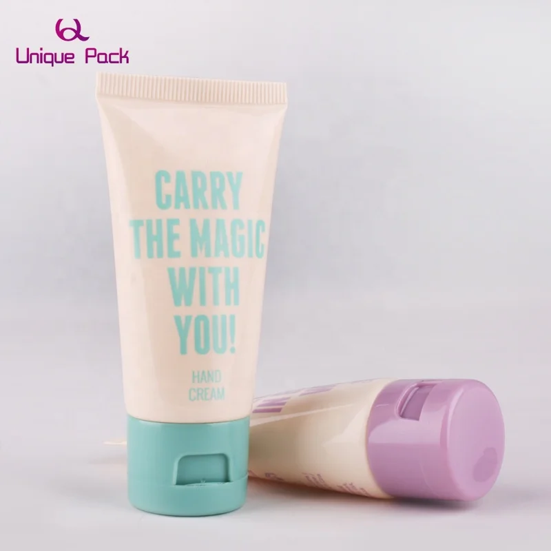 high quality compostable plastic tube for hand cream