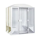Factory price 4 person mini steam generator steam room cabin for sauna or spa