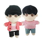 Dolls Doll Kpop Idol Dolls Custom OEM Cartoon Soft Stuffed Plush Boy Doll Toy Wholesale Cute Handmade Plush Rag Doll