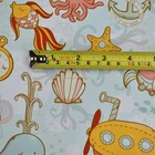 French Terry Knit French Terry Cotton Lycra Digital Printing Knit Fabric CT095