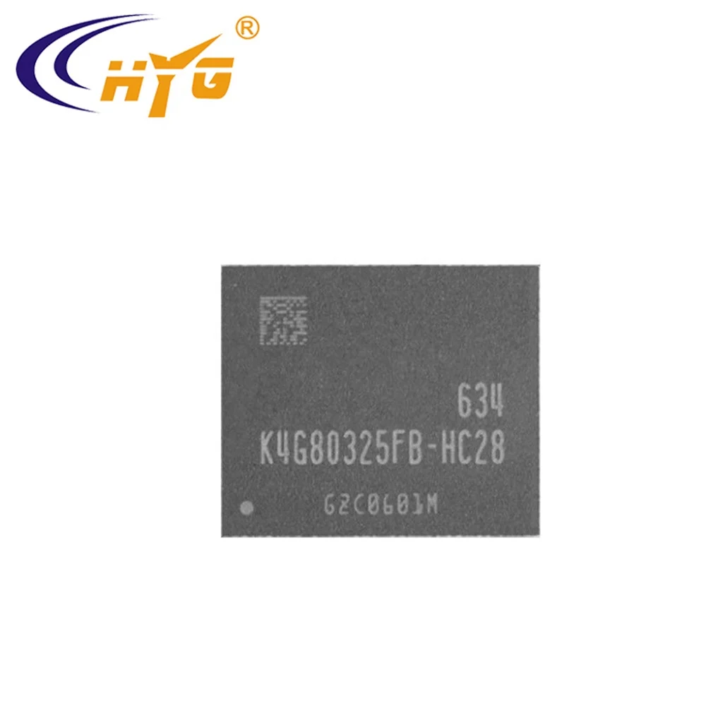 k4g80325fb-hc28flash memory fully-managed nand low active &