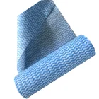 Efficient decontamination cleaning paper roll wiping cloth