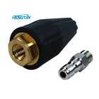 4,000 PSI Turbo Nozzle with 1/4" Quick Connect Plug For High Pressure Washer