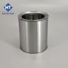 100ml clear silver metal tin can with lids for candle jars