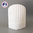High quality eco-cotton round top chef hat adjustable sweat absorbing & skin touching chef hat