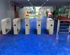 Intelligent Security Management Optical Turnstile RFID Card Sliding Turnstile Gate for Bank