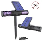 2019 New USB Powered UV LED Electronic Waterproof Solar Mosquito Killer Trap Lamp