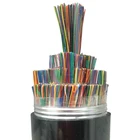 40 pairs 1000 1200 2400 pair telephone armored underground cable telephone communication cable