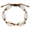Bohemian accessories natural sea cowrie shell charm anklet bracelet