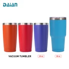 Insulated Stainless Steel 20 oz Travel Beverage Tumbler Coffee Thermos Cup Mug