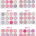Nail Art Glitter More Than 100sets Mixed Nail Art Flake Sequin 2020 Nail Glitter Decoration Set With 12jars