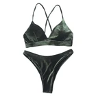 Hot Sale Double Fabric Sexy Women Brazilian Velvet Bikini