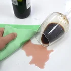 Green Biodegradable Set of Cleaning Sponge Cloth for Kitchen