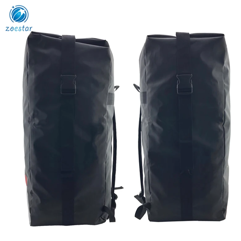 Waterproof Tarpaulin Skiing Backpack Large Capacity Skiing Gear Holder Transport Bag