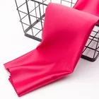 Factory wholesale 100% polyester thick heavy matte satin fabric for bridal dress