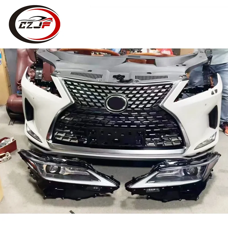 Czjf Headlight Grill Body Kit Front Bumper Kit For Lexus Rx Rx350 2009