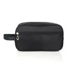 Waterproof Large Capacity men 190D Nylon Cosmetic Toiletry Bag with Handle