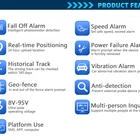 CJ780 Car Alarm wired real-time tracking gps tracking device gps tracking system
