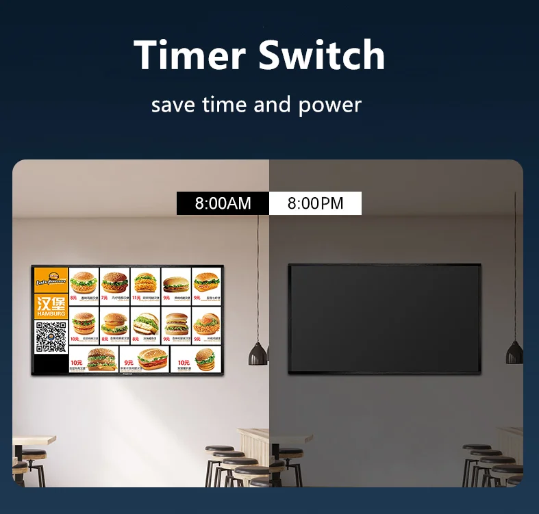 Rotatable IR Touch Portable Digital Signage 6
