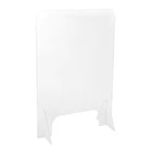 Custom Size Clear Acrylic Safety Shield Splash Sneeze Guard Protective Screen