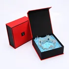 Customize hard cardboard Jewelry Extension Packaging Paper Magnetic Close Gift box