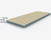 PVC / UPVC / Glasbord XPS / PU / EPS Insulation Form Sandwich Panel
