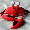 China Alibaba Supplier Good Price Red Crab Plush Toy