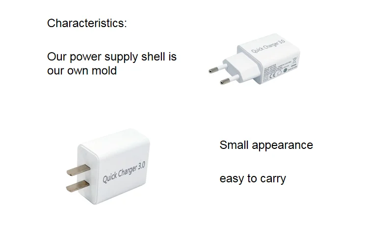 18w 5v 9v 12v 1a 1.5a 2a Usb-c Power Adapter Pd Fast Wall Home Battery Smart Type C Charger