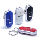 ブリスター包装プロモーション電子スイッチ led ライト点滅ビープ音リモートロスト keyfinder ロケータキーリング笛キーファインダー