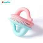 FDA Standard Baby Bath Hair Shampoo Scalp Scrubber Super Soft Silicone Baby Bath Brush