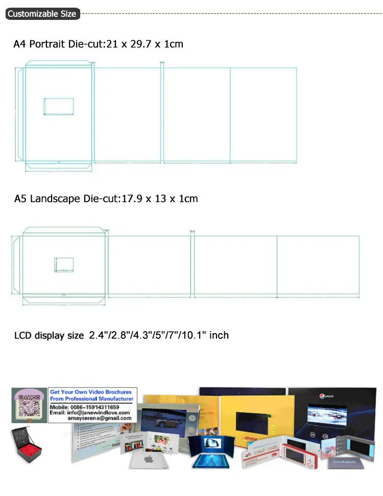 custom video brochure