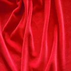 Polyester comfortable stretch super soft spandex velvet for toys chothes home textile
