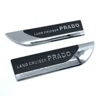 New Design Custom Car Fender Sticker Logo Emblem Badge for Toyota Prado FJ120 FJ150 Exterior Accessory
