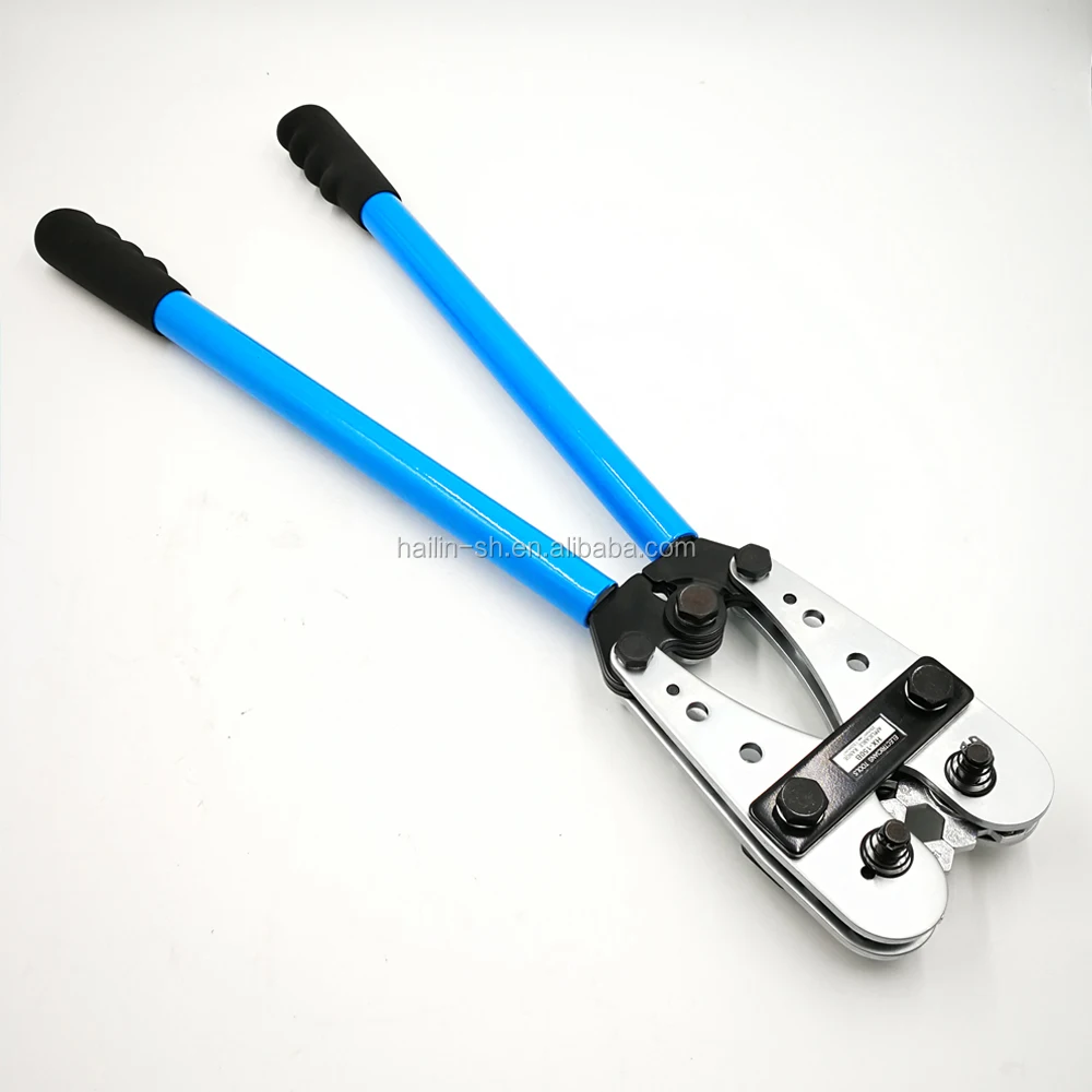 Kìm Uốn Hạng Nặng Công Cụ HX-150B Hướng Dẫn Sử Dụng Cáp Cách Điện Lug Dây Crimper