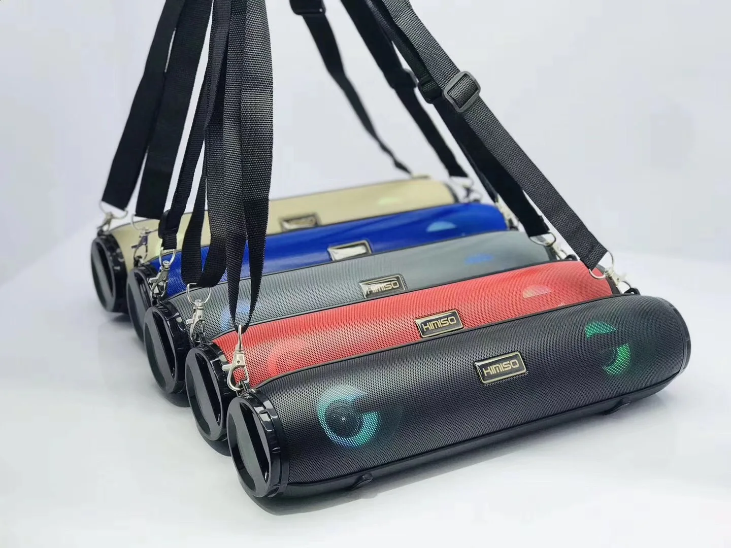 KIMISO KM-203 new arrivals portable wireless bluetooth speaker TWS with LED lights - ANKUX.COM