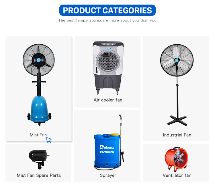 Electric Stand Ventilation Fan, 26-Inch, 220, 145m3 - detail 22