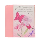 Elegant Butterfly Handmade 3D Mom Card, Wholesales Foil Mother's Day Greeting Cards For Love
