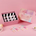 1 Gel Hot Sale Amazon/Ebay 1 Step Gel Nail Polish Set Customized Logo With 12pcs 15ml Easy For Use