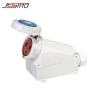 JESIRO Wall socket 4 pin 230V explosion proof 63A 2P+E IP67 surface mounted industrial socket