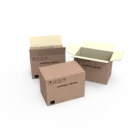 color printed corrugated cardboard shipping packaging gift mailer box