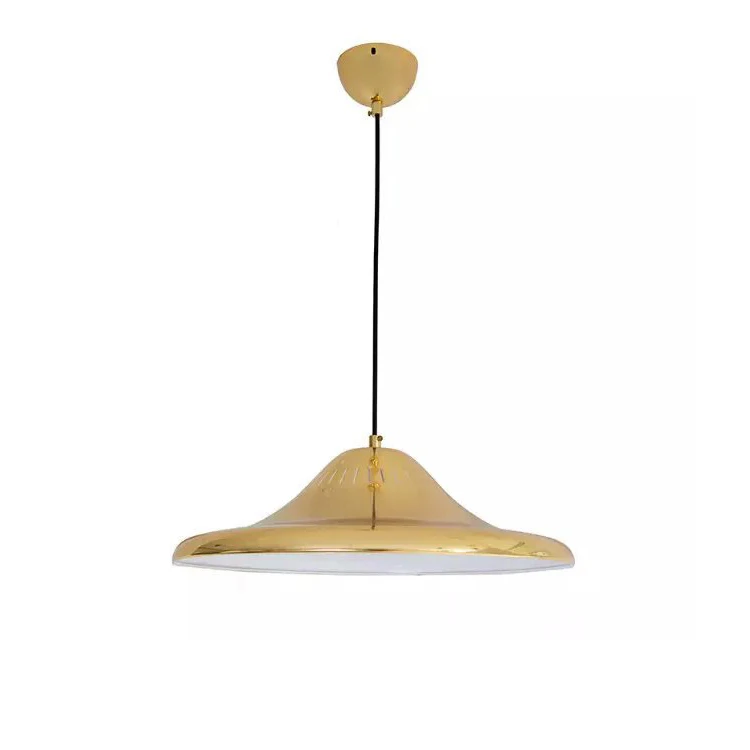 High quality indoor pendant black iron led lamp modern E27 metal iron pendant light lamp for house and restaurant