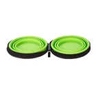 Hot Selling Pet Cat Eat Food Water Feeding Portable Travel Bowls