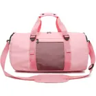 Lightweight Sports Bag with Shoes Compartment Custom Gym Bag For Women
