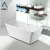 Kamali SP3638 cupc square resin stone long slipper whirlpool massage bathtub soft sexi water soaker japanese hot teen tub