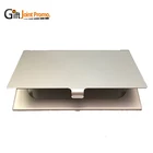 Custom Aluminum Alloy Business Card Holder with Printed Logo